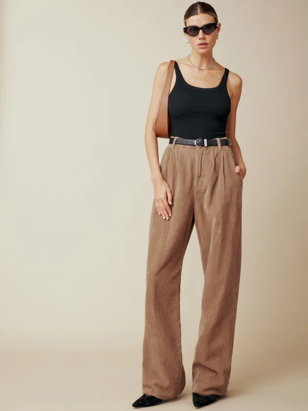 Reformation Sustainable Corduroy Pants