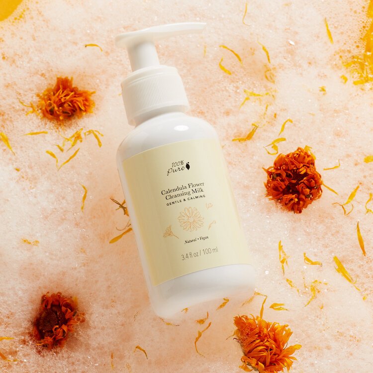 calendula flower cleansing milk from 100 percent pure.jpg