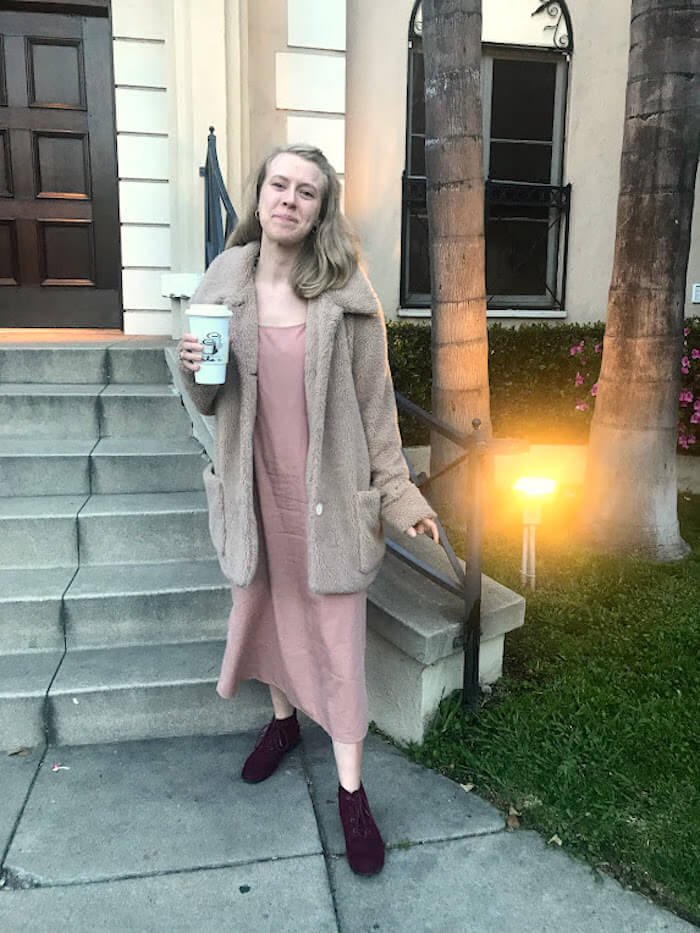 A dress the color of my skin