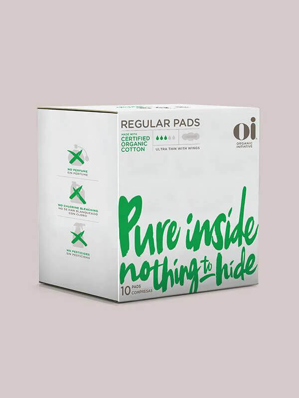natural organic pads