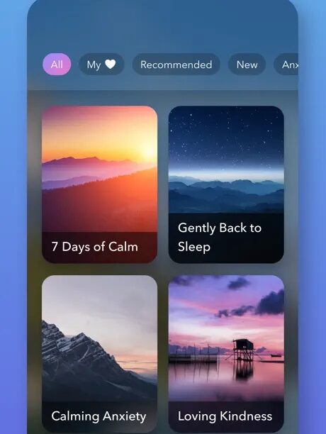 Best Minfulness and Breathing Apps Calm