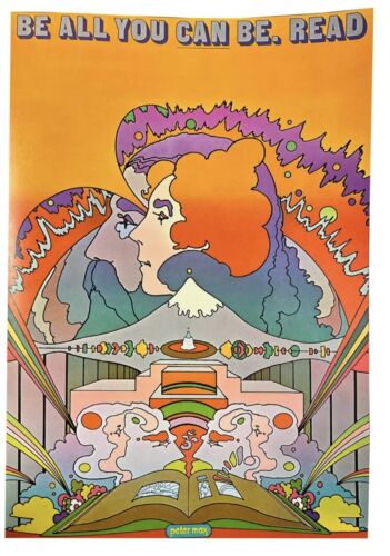 A graphic poster that says "Be All You Can Be. Read."