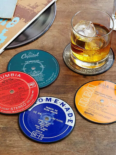 Jeff Davis Sustainable Coffee Table Coasters