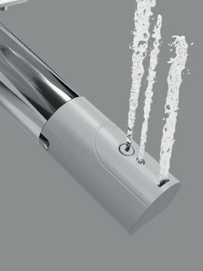 Close up of BioBidet spray. 