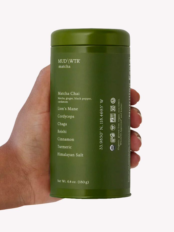 Matcha tea from MUD\WTR