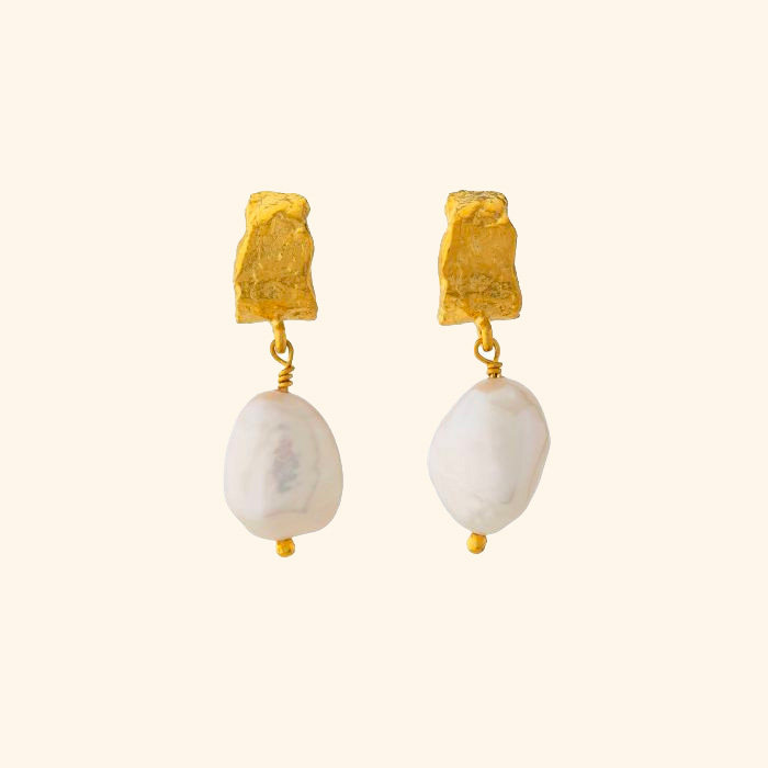 A pair of Alex Monroe earrings