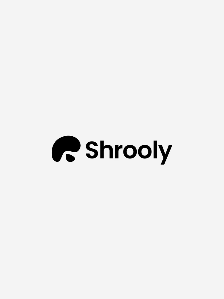 Shrooly logo.