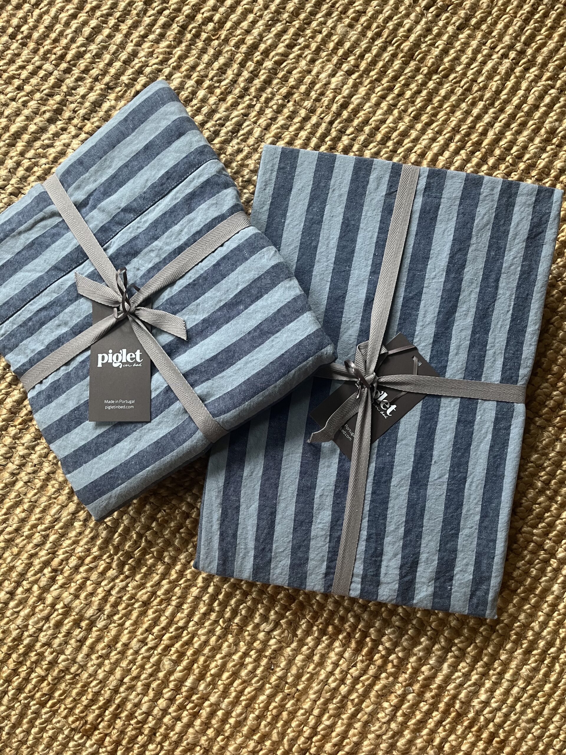 Piglet in Bed Linen sheets.