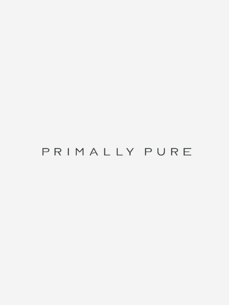 Text on a white background that reads "Primally Pure" in capital letters.